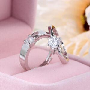 Bridie / 1.18ct Mixed Rectangle Cut Sapphire Bezel Solitaire