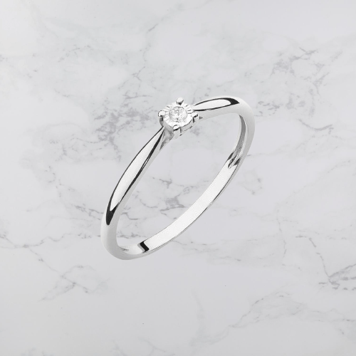 Dune / 1.08ct Oval Diamond 4 Claw Solitaire